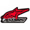 13 cm x 7,2 cm Autoaufkleber für Alpinestars Astar Graffiti Autoaufkleber Windows Aufkleber Vinyl