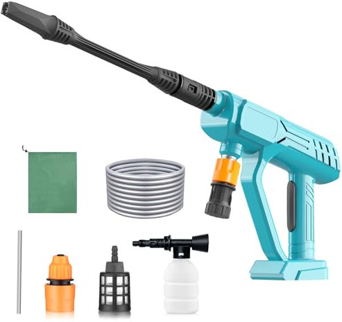 Cordless Power Washer for Makita DHW180Z, Handheld High-Pressure Car Washer Gun, Battery Jet Washer for Patio Yards and Car Cleaning (No Battery)