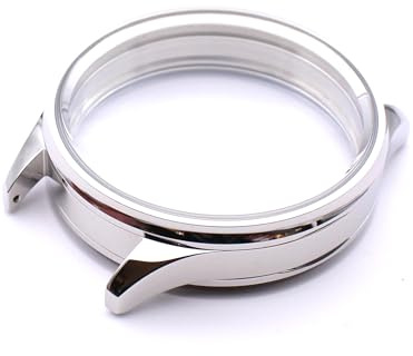 Sulla Custodia in acciaio inox da 49 mm, adatta per montaggio Savonnette, Doxa Nardin Moser JWC Omega (42-44 mm)