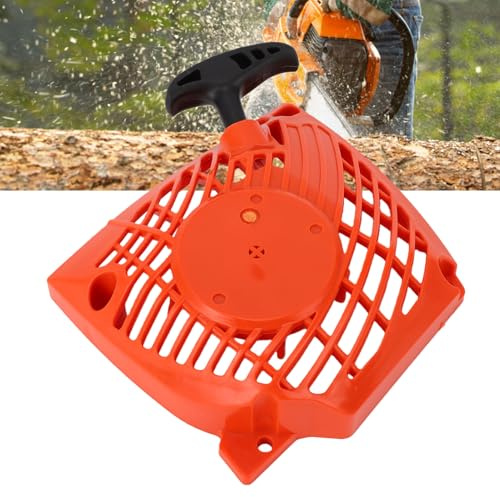 Haofy Ensemble de Lanceur pour Tronçonneuse Echo CS370 CS400, Pièce de Rechange en Plastique Orange, Compatible avec les Modèles CS370F, CS400F et CS420ES.