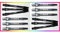 THOR-DARTS ®™ Aluminiumschäfte 47mm medium Dart Alu Shafts 2 Set = 6 Stück schwarz & silber