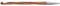 KnitPro K20754 Tunesiche Tunesische Häkelnadel, Wood, Mehrfarbig, 15 cm /10mm