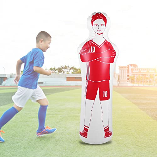 160Cm Aufblasbare Fußball Dummy Training Ziel Torhüter Tumbler Air Mannequin Verteidiger Wand Fußball Training Dummy Box Boxsack für Erwachsene Kinder