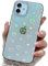 SmoBea Compatible with iPhone 12/12 Pro Case, Clear Glitter Holographic Laser Love Heart Pattern, Soft TPU and Hard PC Shockproof Fashion Slim Protective Case for Girls/Women（Black）