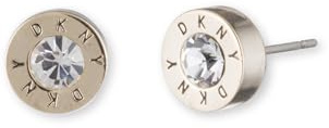 DKNY Damen-Ohrstecker Messing Glasstein One Size 88309235
