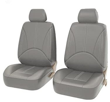 Autoschonbezug Autositzbezug Stuhl Sear Protector Leder Sitzkissen Für Benz W204 W205 W211 W212 W213 W203 GLC GLK GLA GLE Glk W220 CLA Für Vito Autositzbezüge Schonbezüge (Color : 2 SEAT Gray)