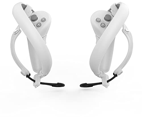 AMVR Touch Controller Grip Strap VR Accesorios para Pico 4/pro, correas de mano de silicona antideslizantes Correas de muñeca ajustables Accesorios de reemplazo para proteger el controlador táctil