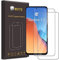 WFTE [Lot de 2 Verre Trempé pour Xiaomi Redmi 12/Poco M6 Pro 5G, 0,26mm Film de Protection d'écran avec Haute Transparence à 99%, Anti-Trace Protecteur avec Dureté 9H Glass pour Xiaomi Redmi 12 4G/5G