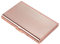 ANZHUO Carte de crédit, Carte bancaire, Porte-Cartes de Visite Porte-Cartes de crédit en Acier Inoxydable, Carte bancaire, Carte de Visite, Rose Gold,
