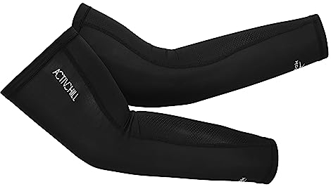 Reebok Mangas de compresión para hombres y mujeres, mangas elásticas antideslizantes, tela transpirable, compresión específica para mayor comodidad, talla M, color negro