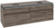 Villeroy & Boch Legato Waschtischunterschrank B600, 1600x550x500mm, 2 Waschtische, B60000RK, Farbe: Stone Oak