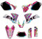 ENARUI Dekor Aufkleber Decals Graphics Kompatibel mit KTM EXC 125 250 450 525 350 200 400 300 150 500 2003