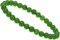 ELEDORO Stretch Armband aus echten Edelstein-Perlen (6mm) – Perlenarmband für stilvolle Eleganz (Nephrit Jade)