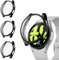 Wanme 3 Stück Hülle für Samsung Galaxy Watch 6 40mm / 44mm Schutzhülle, Hülle mit Schutzfolie,Weiche TPU Schutzhülle für Einfache Installation, Vollständige Abdeckung Case für Galaxy Watch 6 40mm/44mm