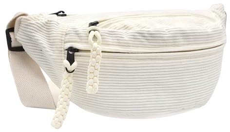 Long Keeper Bauchtasche Cord Damen Klein Gürteltasche Süße Umhängetasche | Hüfttasche Crossbody Taschen Bauchtasche Niedlich Kirsche Erdbeere Gürteltasche für Damen Mädchen Outdoor Reise Festival