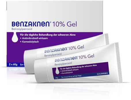 BENZAKNEN 10% Gel 2X60 g