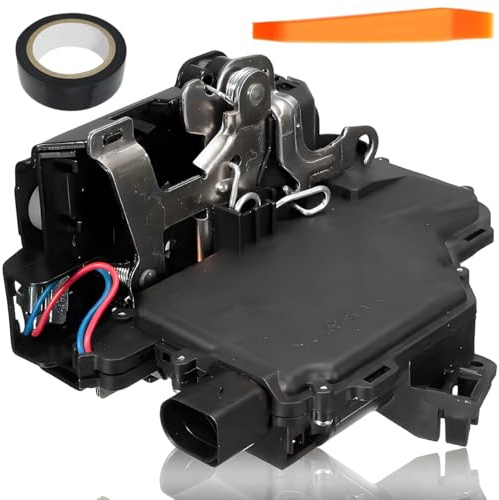 ZAMDOE 3B4839016A Cerradura de la Puerta Trasera Derecha para VW Bora 1J2 1J6 Golf 1J1 1J5 para Seat Leon 1M1 Arosa Toledo II 1M2 Trasera Derecha actuador de pestillo de Cerradura de Puerta 6 Pines
