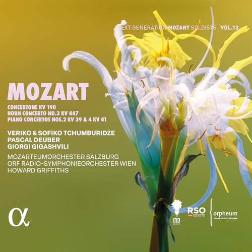 Mozart: Concertone KV 190, Hornkonzert Nr. 3 KV 447, Klavierkonzerte Nr. 2 KV 39 und Nr. 4 KV 41