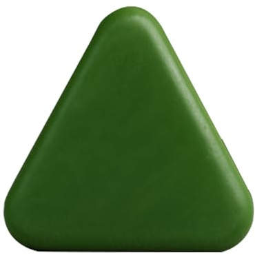 Nature Triangle Shampoo Bar, Grass Shampoo Bar, Nährendes Festes Shampoos Für Damen & Herren, Sanft Zu Haar & Kopfhaut