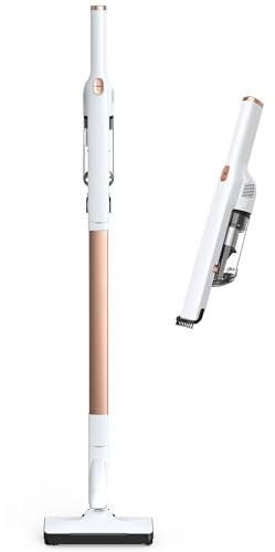 Lubluelu Ultraleichter Akku-Staubsauger kabellos, 2,64 lbs Leichter Stick Staubsauger mit USB-Ladefunktion, schlankes Design für Hartböden, Büro, Wohnmobil, Auto und Studentenwohnheim