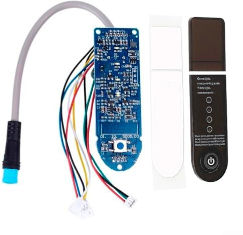 QOXEZY Juego de placa de circuito y panel de interruptores para Xiaomi para scooter eléctrico M365 Pro 1S Pro 2, panel de instrumentos de tablero con pantalla de alimentación de velocidad, accesorio
