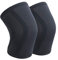 AILIKEE Kniebandage aus Neopren, robust, 7 mm, für Gewichtheben, Powerlifting, Kniebeugen, Crossfit, Training, Fitness (M – für 33-35,6 cm Patella-Umfang)