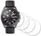 iDaPro Screen Protector for SAMSUNG Galaxy Watch 3 45mm Smartwatch [4 Pack] Tempered Glass Anti-Scratch Bubble-Free Easy Installation