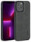 Molzar GripBig Series for iPhone 13 Pro Max Case, Built-in Metal Plate for Magnetic Mount, Works with Qi-certified Chargers, Compatible with iPhone 13 Pro Max, Black/Black