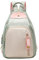 Rucksack für Damen Nylon, Kleine Umhängetasche mit Reißverschlussriemen, Lässige Tagesrucksäcke Radfahren Wandern Reisen (green)