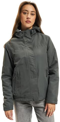 Brandit Women Frontzip Windbreaker, Donna, anthrazit, XL