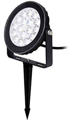 LIGHTEU®, Milight Miboxer Zigbee3.0 RGBCCT LED 9W Gartenleuchte kompatibel mit Zigbee Gateway Amazon Echo Plus APP/Sprachsteuerung, FUTC02Z
