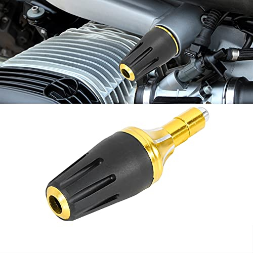 Sturzpads Motorrad Universal 10mm Motorradrahmenschieber Anti-Crash-Pad Für Honda Cb 500x CBR 250r Vfr 1200f Dct CBR 600f Msx 125 Vfr 800f (Farbe : Gold)
