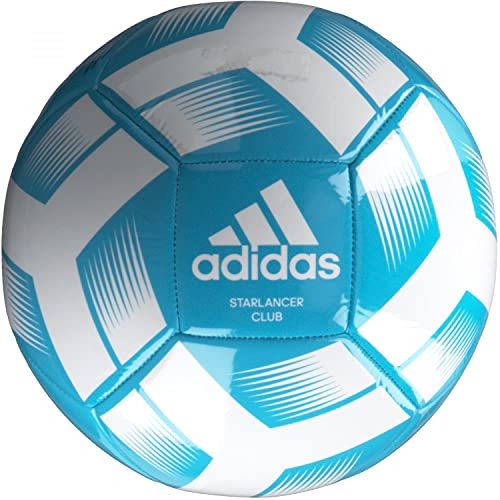 adidas Unisex Ball (Machine-Stitched) Starlancer CLB, Bright Cyan/White, HT2455, 3