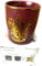 Tazza ufficiale Harry Potter Grifondoro con lamina d'oro e logo 3D in rilievo in una scatola