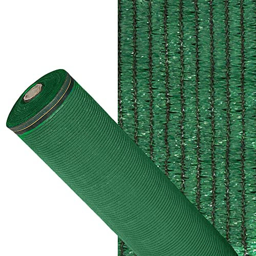 Klink Malla de ocultación | Sombra y privacidad en tu jardín | Premium | Ideal para Vallas y barandillas (2 x 10 Metros, Verde)