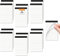 Notizblock A7 12 Stück, Notizblock Klein A7 Liniert Mini Schreibblock Kleine Notizblöcke 30 Blatt pro Block, Mini Notizblock A7 Block Liniert 80 g/m² Taschen Notizblock Ersatzblöcke für Büro Haushalt