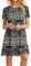 MOLERANI Summer Dresses for Women UK Casual T-Shirt Dress Short Sleeve Ladies Beach Dress (L, Boho Floral Black)