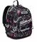 Seven Rucksack NEW FIT STREETPAINT GIRL Backpack für Schule & Freizeit, Geräumige Schultasche für Teenager, Mädchen und Jungen, mit Trinkflaschenfach, mehrfarbig, italienisches Design
