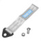 LoreenCar Universelles Modell abschleppseil Auto abschleppschlaufe abschlepphaken Hochfeste Polyester-Fasermaterialien Trailer Rope für vorne hinten Stoßstange Abschlepphaken (Grau)