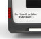 Rakelfix Der Umwelt zu Liebe, fahr Bus ca. 30cm Sticker Autoaufkleber Wohnmobil Wohnwagen Aufkleber Lustiger Spruch