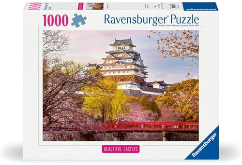Ravensburger Puzzle 12001315, Beautiful Castles: Himeji Castle, Japan, 1000 Teile Puzzle für Erwachsene und Kinder ab 14 Jahre