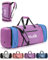 Tolaccea Erweiterbare Reisetasche Rucksack Groß - 54L-72L Sporttasche mit Schuhfach, Nassfach und Laptopfach fur Herren & Damen, Weekender Reiserucksack Handgepack Duffle Bag(Lila)