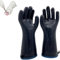 Chefologue Gants de Four en Silicone Liquide, Gants à Haute température résistants à la température étanches, à l'épreuve d'huile et à l'épreuve de poussière, Gants de grillades résistantes,Black