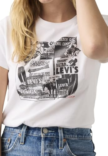 Levi's The Perfect Tee Zine Cowboy Grid Bright