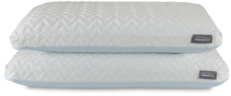 Tempur-Pedic TEMPUR-Cloud® + Cooling Pillow, Standard - 2-Pack