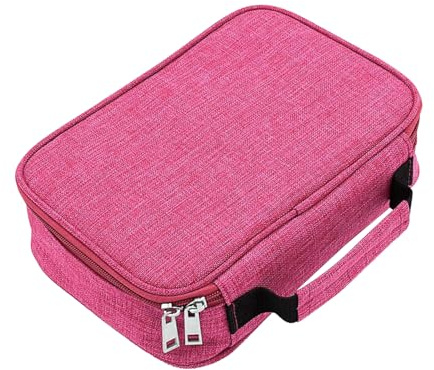 Tolenre Federmäppchen 72 Slots Große Kapazität Bleistift-Beutel Mäppchen Portable Abnehmbar Aufbewahrung Bleistifte Organizer Stationäre Fall Farbige Bleistifte Halter für Mädchen Jungen Erwachsene