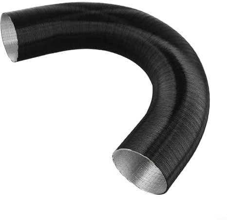 Besttoolifes Luftschlauch für Standheizung, 75 mm, Aluminiumfolie, Teleskoprohr für 5 kW Heizungen, kompatibel mit Webasto-Modellen (60 cm)