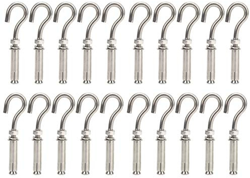 KANASI Boulons d'expansion, ouverture de trou M8 en acier inoxydable 304 pour garde-corps, portes antivol, fixation industrielle