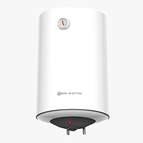 EAS ELECTRIC SMART TECHNOLOGY | EME30L | Potencia de 1500 W | 30 litros | Termostato regulable | temperatura 30 – 75 grados | Clase de eficiencia A | Vertical | Blanco | Inoxidable | Eléctrico