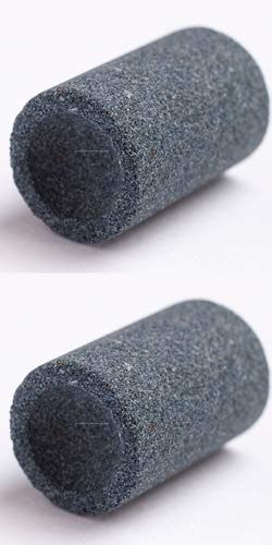 Thor Schleifsteine für Metallspitzen 2, rund Dart Point Spitzer Darts Sharpener Schleifstein Sharpening Stones für Steel Tip Darts - Dart Stahlspitzen Schleifer (2)